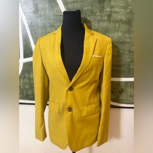 Men's Mustard Blazer